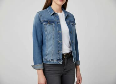 kurtka jeansowa damska only: Colours of the World, Kurtka jeansowa damska, rozmiar XL — 6