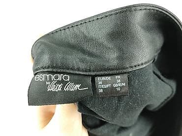 spodnie skurzane: Esmara, Legginsy Ze skóry ekologicznej damskie, rozmiar S — 4