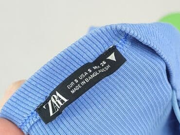 bluzki prazkowane: Zara, Top damski, rozmiar S — 4