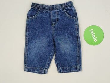sukienki z szyfonu i koronki: Denim pants, 3-6 months, condition - Very good — 2