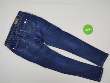 kozaki na koturnie by o la la: Jeansy damskie, M — 3