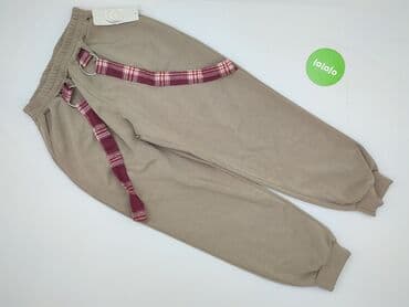 joggery beżowe damskie: Spodnie dresowe damskie, rozmiar M — 2