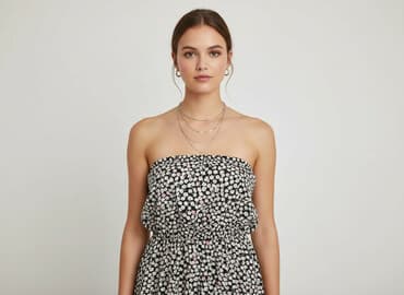 sukienki z różą: Rose, Sukienka damska, rozmiar S — 1