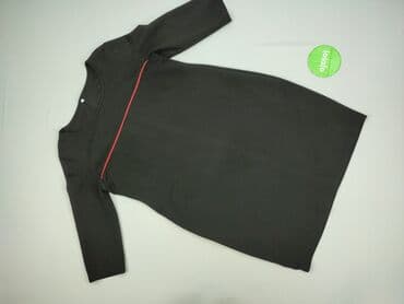 czerwona sukienka czarne rajtuzy: Sukienka damska, M — 2