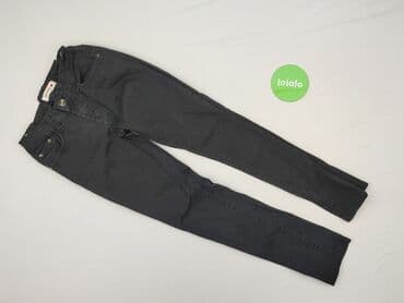 czarne jeansy damskie stylizacje: Jeansy damskie, rozmiar S — 2