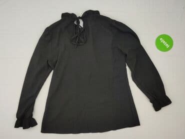 czarne bluzki z krótkim rękawem allegro: New Collection, Bluzka damska, rozmiar M — 3