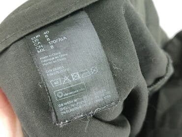 spodnie moro: H&M, Spodnie materiałowe damskie, rozmiar M — 6