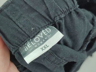 Women's Clothing: Beloved, Material trousers for women, size 2XL (EU 44) — 4