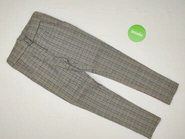 Women: Material trousers for women, size M (EU 38) — 2