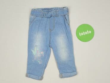 figurki rossmann: Spodnie jeansowe, 6-9 miesięcy, stan - Idealny — 2