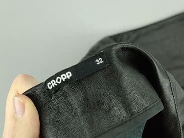 legginsy cropp: Cropp, Spodnie materiałowe damskie, rozmiar 2XS — 5