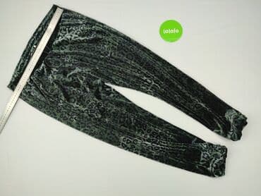 piżama c: Velour, Sweatpants for women, size XL — 4