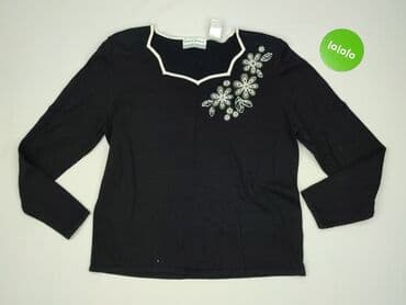 bluzki czarne z bufiastymi rękawami: Bluzka damska, rozmiar S — 2