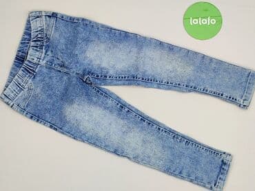 czarne sandały z łańcuszkiem: Jeans, Little kids, 4-5 years, 110, condition - Perfect — 2