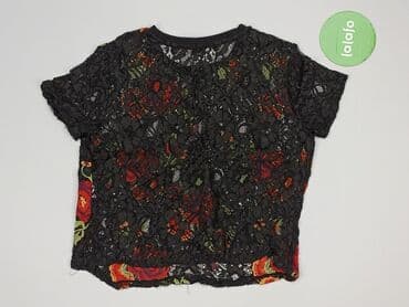 czarna bluzka koronkowa zara: Zara, Bluzka damska, rozmiar S — 3