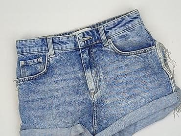 klapki deezee na platformie: Denim, Szorty damskie, rozmiar 2XS — 1