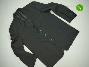 patchworkowe jeansy: Marynarka dla mężczyzn, rozmiar 2XL — 2