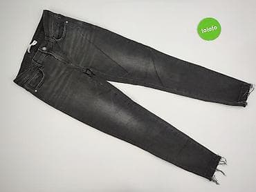 czarne cargo pull and bear: Zara, Джинси жіночі, розмір S — 2