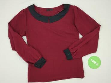 modne bluzki z bufiastymi rękawami: Bluzka damska, rozmiar L — 2