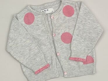 skórzana kurtka i futrzana kamizelka: Cardigan, 5.10.15, 3-6 months, condition - Perfect — 1