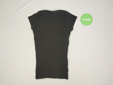 czarne t shirty damskie w serek: FB Sister, T-shirt damski, rozmiar XS — 3