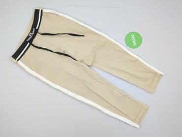 spodnie dresowe pomaranczowe: SZACHOWNICA, Spodnie dresowe damskie, rozmiar 2XS — 2