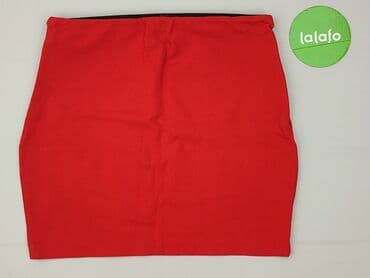 czerwone spódnice plus size: Spódnica damska, rozmiar L — 2
