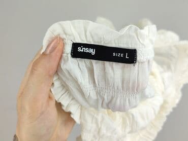 bluzki z falbanką sinsay: Sinsay, Bluzka damska, rozmiar L — 4
