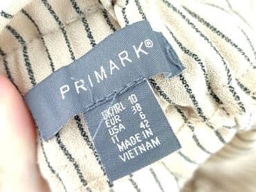 Primark, Material trousers for women, size S (EU 36) — 4