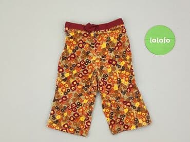 top z bufkami: Niemowlęce spodnie materiałowe, 9-12 miesięcy, 74-80 cm, stan - Dobry — 2