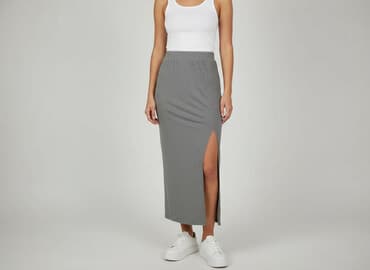 spódnice z dzianiny reserved: Spódnica damska, rozmiar M — 6