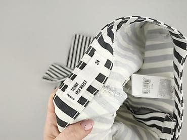 proste jeansy: Spodnie materiałowe damskie, rozmiar XS — 4