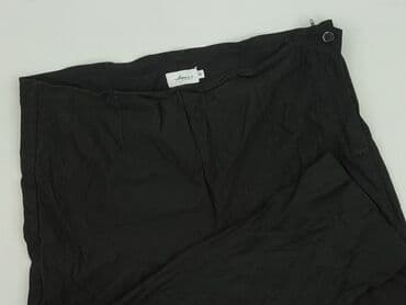 długie spodnie damskie dla wysokich: Agnes, Spodnie materiałowe damskie, rozmiar 3XL — 1