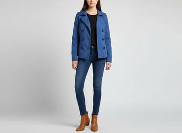 kurtka damska hm: H&M, Trencz damski, rozmiar S — 7