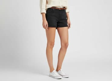 spodenki jeansowe z wysokim stanem pull and bear: H&M, Szorty damskie, rozmiar M — 7