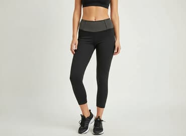 joggery damskie czarne allegro: Legginsy Sportowe damskie, rozmiar M — 8