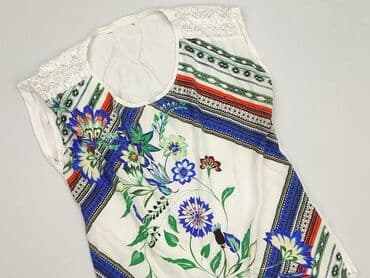 top z piórami mango: Peacocks, Bluzka damska, rozmiar M — 1