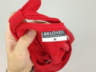 koszulka na ramiączkach jedwabna: Beloved, T-shirt damski, rozmiar M — 4