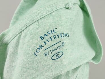 limonkowy t shirty damskie: Janina, T-shirt damski, rozmiar L — 5