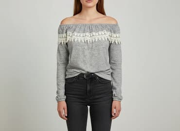 kurtki zimowe damskie c a: New Collection, Bluzka damska, rozmiar S — 6