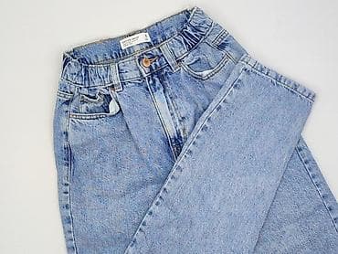 biale mom jeans: House of Denim, Jeansy damskie, rozmiar 2XS — 1