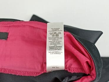 spodnie czarne damskie z niskim stanem: St. Bernard, Spodnie materiałowe damskie, rozmiar M — 7