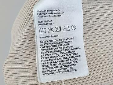 hm bluzki prążkowane: H&M, Top damski, rozmiar M — 7
