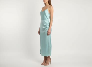 sukienka na wesele miętowa: Sukienka damska, rozmiar S — 8