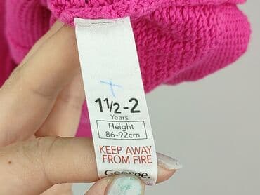 top z koronką sinsay: Sweater, George, 1.5-2 years, 86-92 cm, condition - Very good — 5
