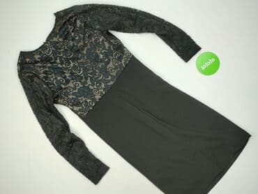 czarne body eleganckie: BODY FLIRT, Sukienka damska, rozmiar S — 3