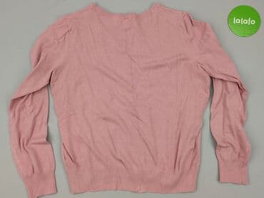 sweter pod koszule: Basic, Sweter damski, M — 3