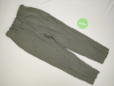 zara spodnie paperbag: Zara, Material trousers for women, size S — 3