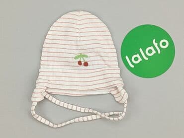 biala sukienka h: Cap, 9-12 months, condition - Very good — 2