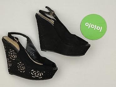 klapki na platformie vices: Sandały damskie, rozmiar 36 — 2